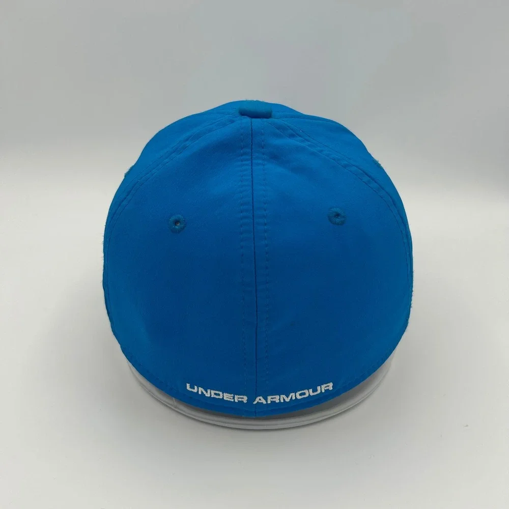 Under Armour Hat Baseball Cap Youth S/M Blue Sportswear Athletic